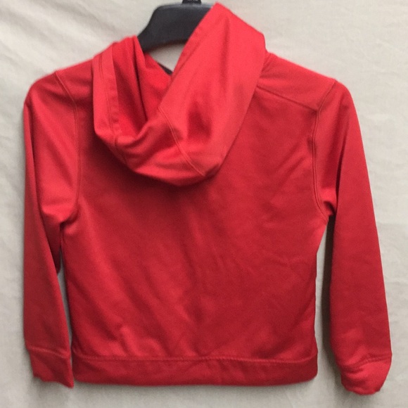 Red adidas hoodie - Picture 3 of 4
